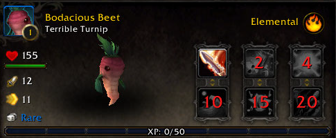 I completely forgot this is what I named my Terrible Turnip in WoW until it came