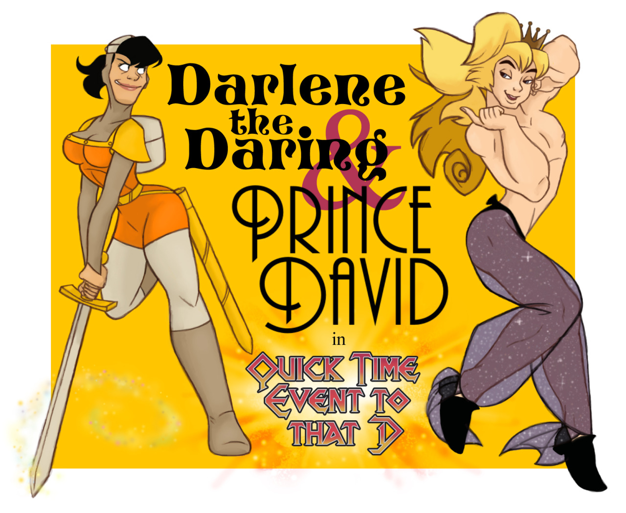 Vampiremeerkat Genderbent Dirk And Daphne From Dragon S Lair