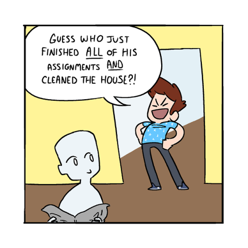 theniftyfox:That feel when you procrastinate for so long and then you’re suddenly hit by motivation.