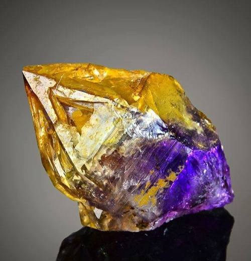  Smoky Amethyst with Hematite inclusions from Namibia 