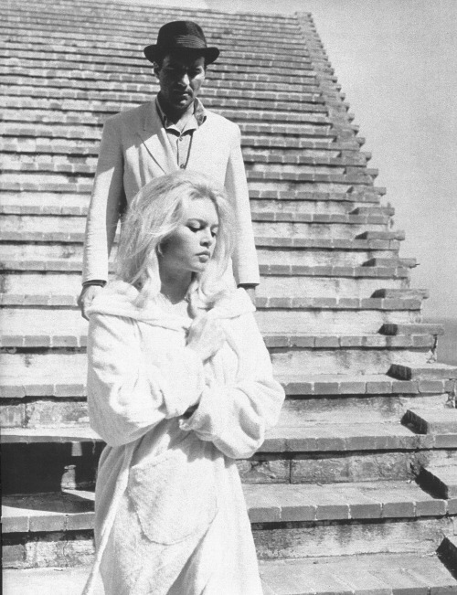 ladybegood:Brigitte Bardot and Michel Piccoli in Contempt (1963)