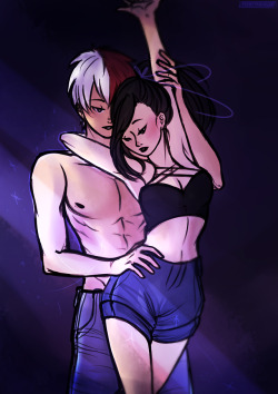 teenytraveler:  I just wanna be close to you…So…I love dancing, I love tdmm, what also means of course I love dancing tdmm!!Finally finished the wip from some time ago! I stared at this for so many hours that idk anymore if I like it or not, but
