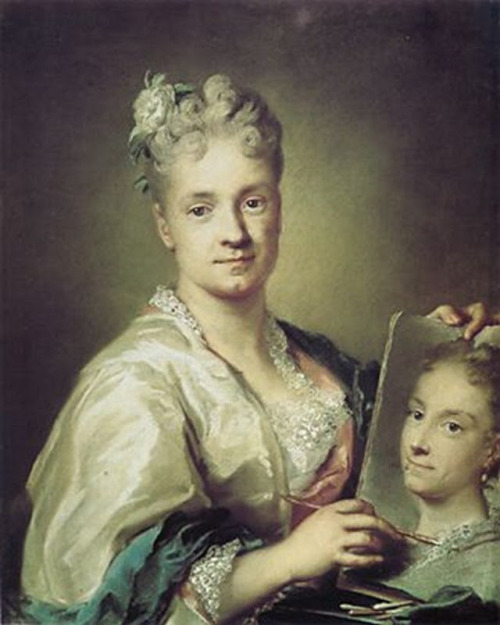 Self-Portrait, 1715 by Rosalba Carriera (Italian, 1675–1757)