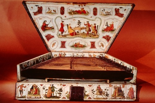 met-musical-instruments: Dulcimer, Musical InstrumentsMedium: Wood and various materialsGift of Eva 