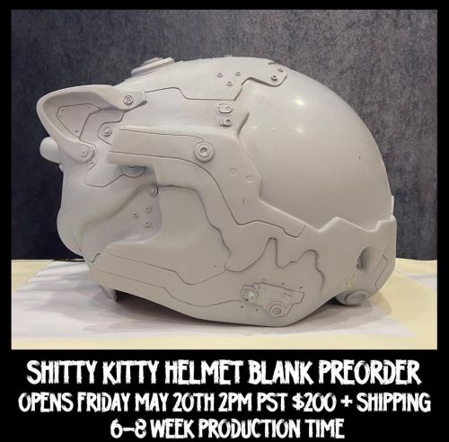 Ok guys here it is! The preorder for Shitty Kitty blanks will open this Friday at 2pm PST! These hel