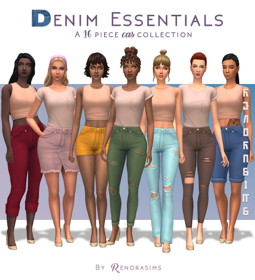 August Release(s); Denim Essentials CAS Collection (BGC).