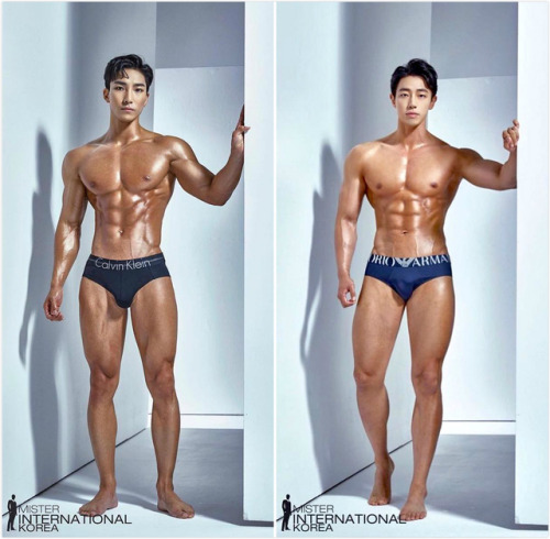 artoffreddieniem-blog: 【Mister International Korea 国际先生大赛选手韩国🇰🇷选区泳装花名册（选）】🏆🎊🌿（我选发的精选18位）记得吗？去年的竞赛选手都被P在芭比娃娃礼盒中😂 今年的摄影师很棒：ins：studioaavec来自：facebook.com/MisterologyByCyrusKaiser  