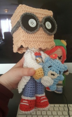 roadkill-jay:  mean-green-meme-machine:  yumenicky:some villainous amigurumi! they’re done! 😄  @roadkill-jay !!!!!!!!  IM GONNA CRY THATS ADOABLE