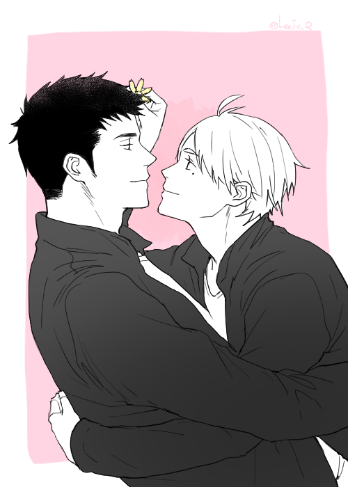 heeju1:  DaiSuga~!The second and last pic is married DaiSuga.DaiSuga is will be a good parent^^