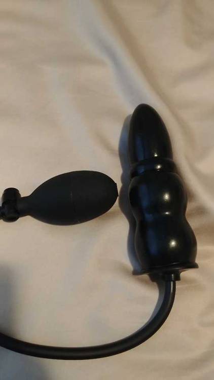 My new inflatable plug! So excited to try it out!