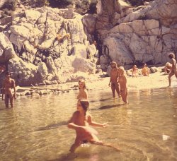 ayearofdeepcreek:  Once upon a time…. Celtfire says: &ldquo;Taken in the early 1970s, these … photos honor an athletic and attractive young woman who clearly excelled at Wham-O Company’s best invention, the Frisbee. There was something special happening