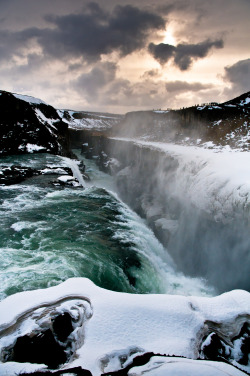 tulipnight:  Gullfoss Waterfall, Iceland by Nick Knowles 