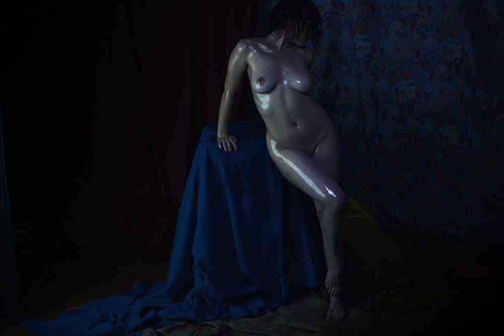 studio211:  PROJECT 2 : BURLAP &amp; BABYOIL Model : Cat 
