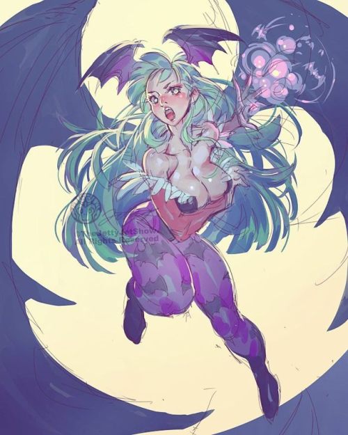 Sex thejettyjetshow:  #Dailysketch69 #Morrigan pictures