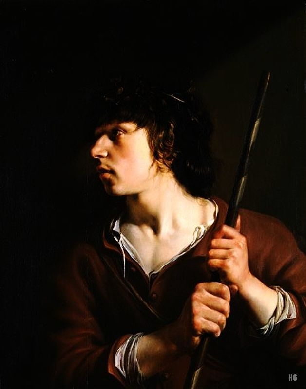 Shepherd. 1635. Salomon de Bray. Dutch 1579-1664. oil on panel.