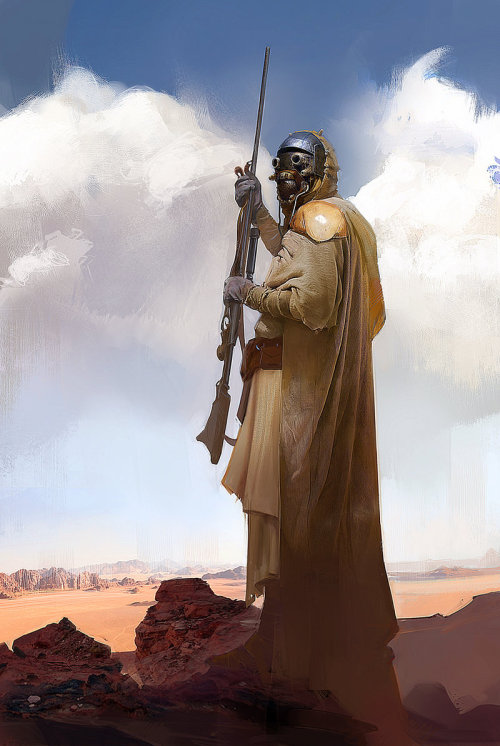 rhubarbes:  ArtStation - Tusken Raider, by adult photos