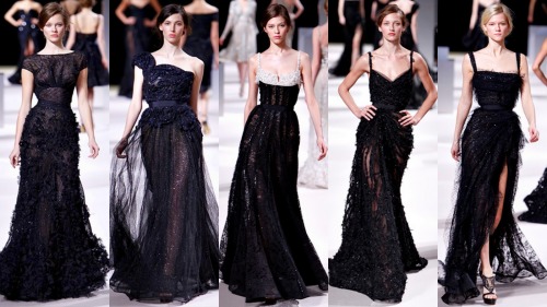 My favorite  Designer  Elle Saab Collection from fall 2012 I think.