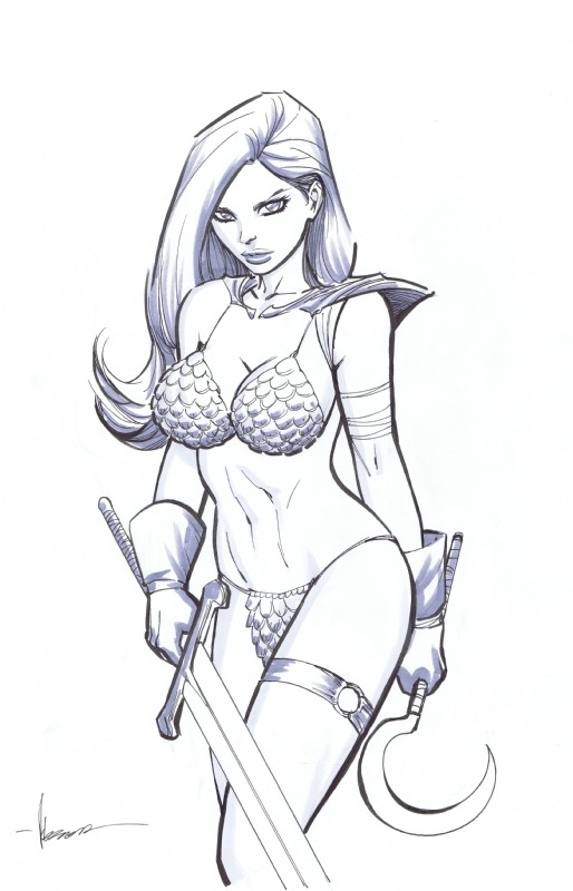 comicbookwomen:  Red Sonja-Ale Garza