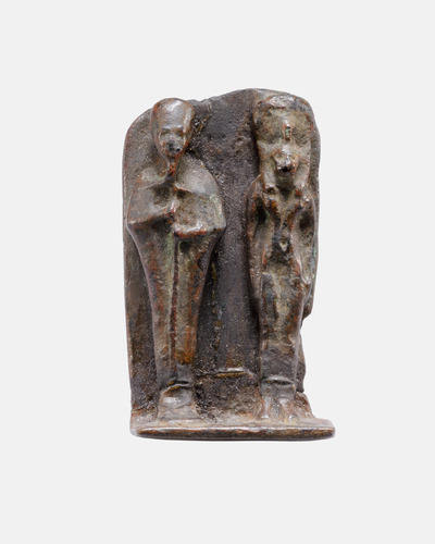 met-egyptian-art: Ptah and Sakhmet, 664–30 B.C., Metropolitan Museum of Art: Egyptian ArtGift 