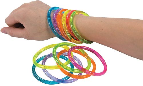 1999babi:source 1, 2.water-filled & jelly bracelets