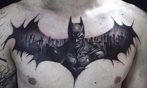  — Batman Inspired Tattoo @ 