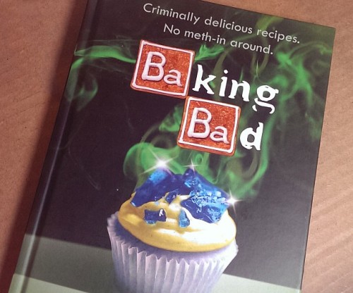 awesomeshityoucanbuy:  Breaking Bad CookbookCook up a chemically pure and stable pastry that performs as advertised – no adulterants, no baby formula, and especially no “chili p” – just 98% pure and 100% edible treats using the Breaking Bad cookbook.
