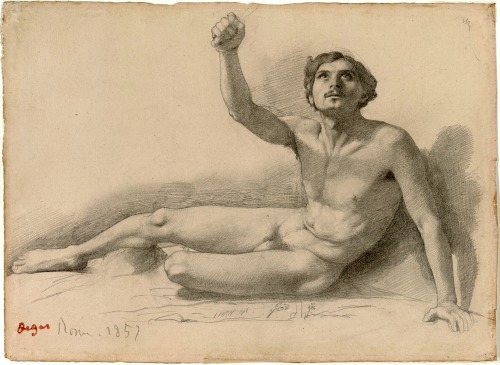 designedfordesire:  Nude studies (c. 1858),
