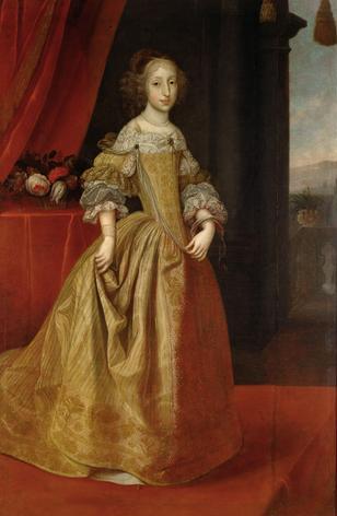 Maria Antonia of Austria,Electress of Bavaria by Benjamin von Block,1684
