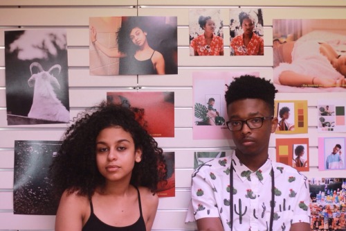 habeshabeautymark:  Black Out with My friend Myles Loftin (@blkfraps)  I wanna promote the artistry and talent my people have besides the beauty we so obviously and heavily posses. 