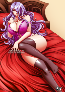 jadenkaiba:   “I’ve been waiting for you darling~!Camilla from Fire Emblem Fates/If getting ready for her gift  ENJOY :) —————————————————————————————————- Hai sai !! Jaden Kaiba are