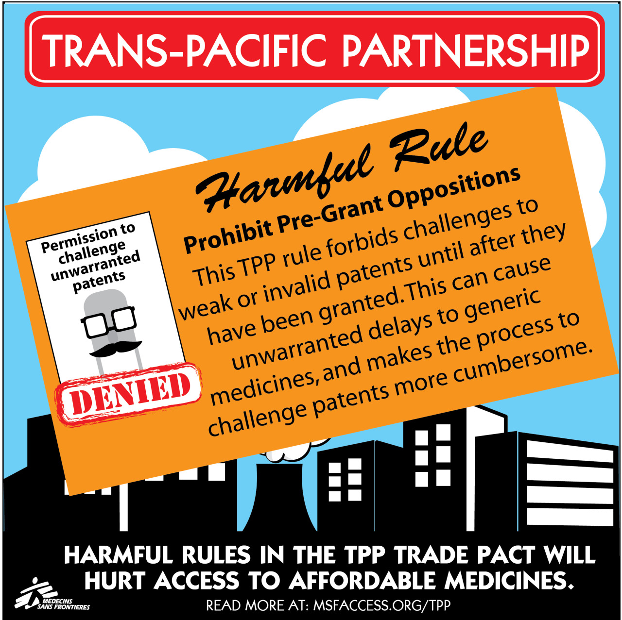 doctorswithoutborders:  As negotiations for the Trans-Pacific Partnership (TPP) Agreement