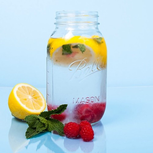 I been dranking. Infused water #DIY on @shopslashergirl blog (at SlasherGirl.com)