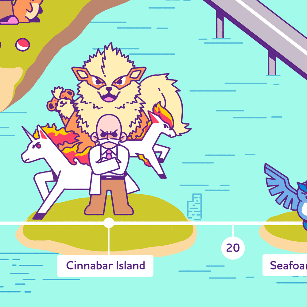byronb: Happy Pokemon Day everyone! I finished this map of the Kanto region just