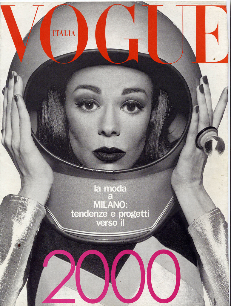 realbronxbetty:  awkwardteenblogger:  Lady Miss Kier, Vogue Italia 1990  Remember