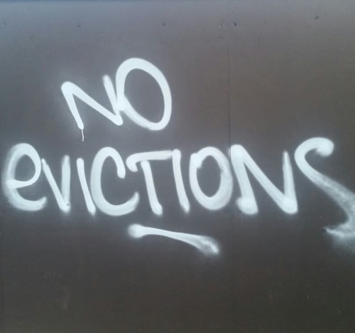 &ldquo;No Evictions / Rent Strike&rdquo; Seen in Sydney