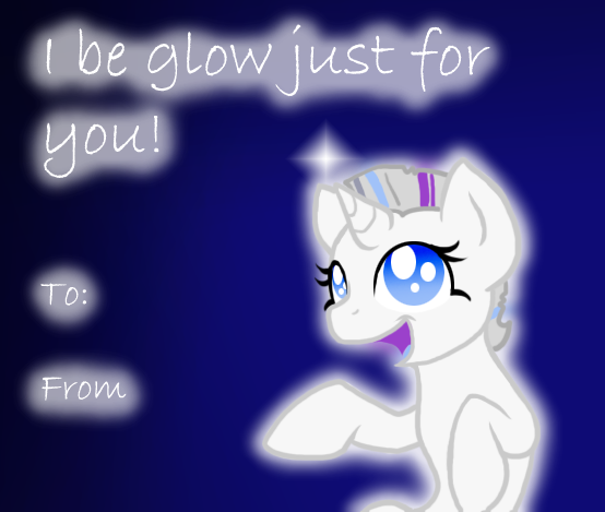 askstarshot:  Happy Hearts ans Hooves Day! Have some quickly put together cards!