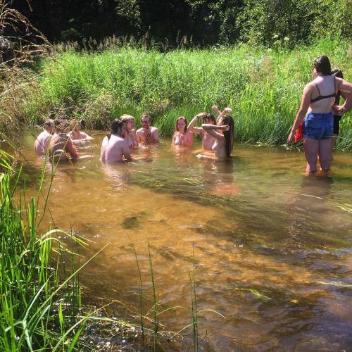 naturalswimmingspirit:  splitends_n_barefeet  Sometimes a group of people will welcome you like fami