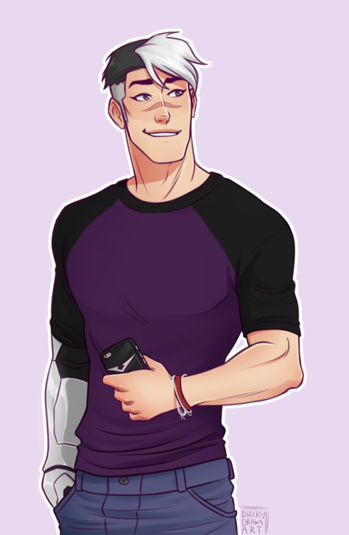 duckydrawsart:Giveaway prize for @acrazyfandomgirl​! So happy you requested Shiro ♡