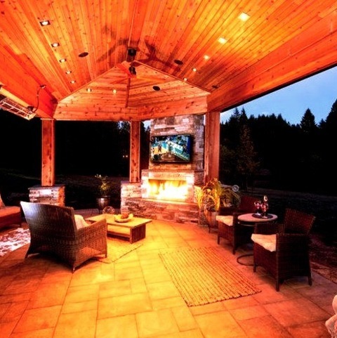 Traditional Landscape In Portland