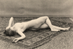 rivesveronique:    Nude woman lying on a