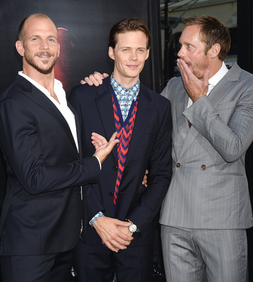 Bill, Gustaf And Alex (Swedens #1 Goofball :-P) At The LA Premiere Of IT (September 5, 2017, California).