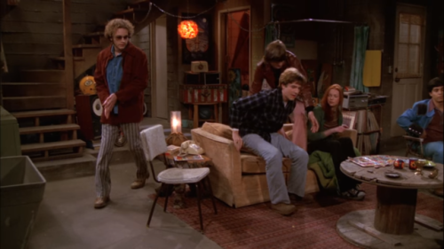 Bonus: His outfit is stunning Steven Hyde in Every Episode → 1.16 - The First Date