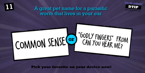 i love it when doctor who fans play quiplash