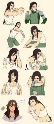 rin-trash:Here’s that Kuvira Sketch dump i was talking about ;u; You’ve seen a few of these sketches before though ;;Also thankyou precious people for your kind messages, i love you all *sob*sthap being a cutie, kuvira DX&gt;