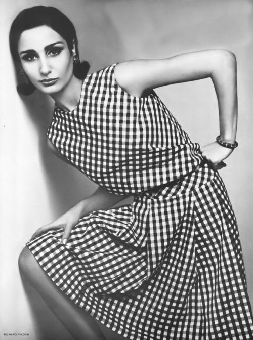 Photos Of Naty Abascal As A Model In The 1960s.