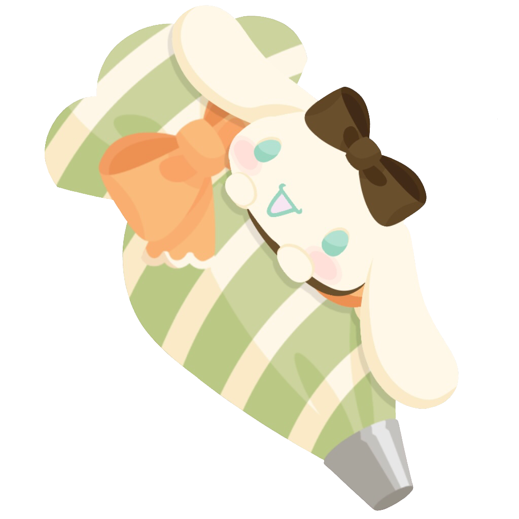 Piping Bag Cinnamon Roll