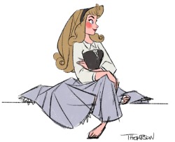 stevethompson-art:  Briar Rose.   Instagram