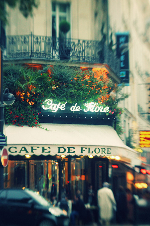 plasmatics-life:Cafe De Flore ~ By Liz Rusby