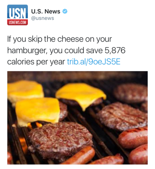 floateron:You could save two or three days of calories. Incredible. Shut the fuck up.