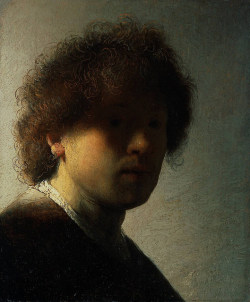 Rembrandt van Rijn. Self Portrait at an Early